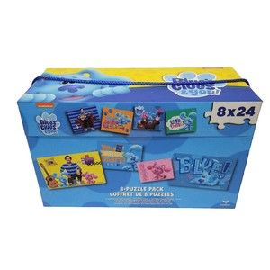 Blue's Clues & You 8-Pack of Puzzles in Storage Box, Great Family Fun Ages 3+